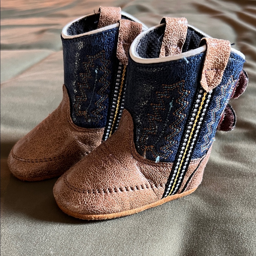 {OLD WEST} infant cowboy boots size 1